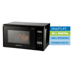 Horno Microondas Smartlife Digital 29L con grill - SL-MWO29MDGB - Imagen 1