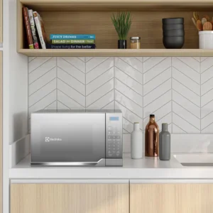 Microondas Electrolux 25L Plata con Grill y Función Descongelar - EMDM25G5GSYG - Imagen 3