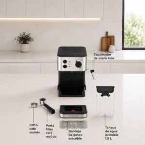 Cafetera Smartlife Expreso 20 BAR SL-EC5501 - Imagen 14