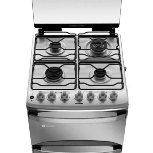 Cocina a Gas Electrolux  4 Hornallas Doble Horno Inox - F4EDM - Imagen 8