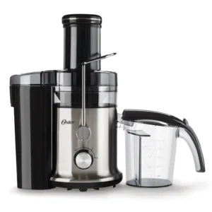Juguera Oster® Negro y Plateado - FPSTJE320S - Imagen 1