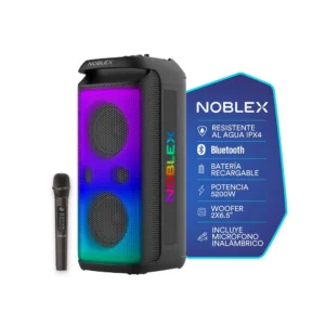 Torre de sonido Noblex full LED MNX1600 - Imagen 5