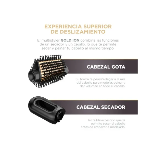 Cepillo Secador Modelador GA.MA Gold imagen 3