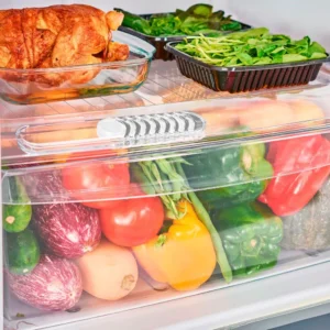 Heladera Kohinoor con Freezer Arriba 413 L. Inox KHDA43/8 - Imagen 4