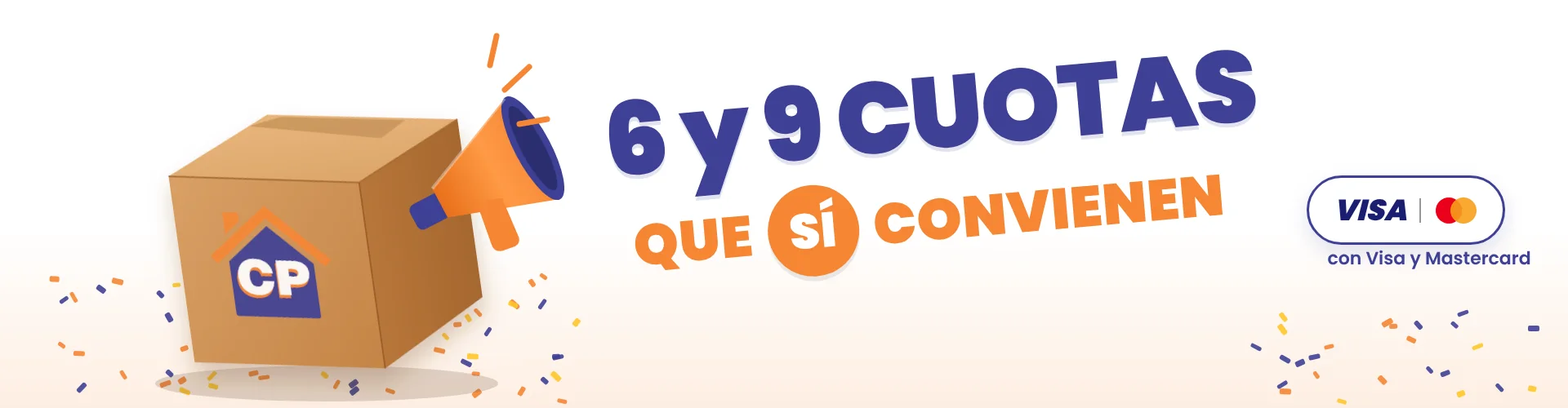 6 y 9 cuotas que sí convienen - Casa Padilla