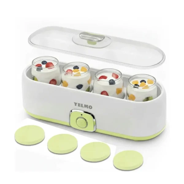 Yogurtera Yelmo YG-1704 con frascos