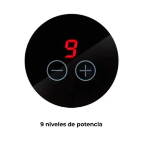 Anafe Vitrocerámico Longvie 2 Zonas Sensitive Touch Negro 30 cm – AVST330K