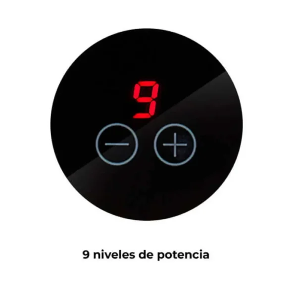 Anafe Vitrocerámico Longvie 2 Zonas Sensitive Touch Negro 30 cm – AVST330K