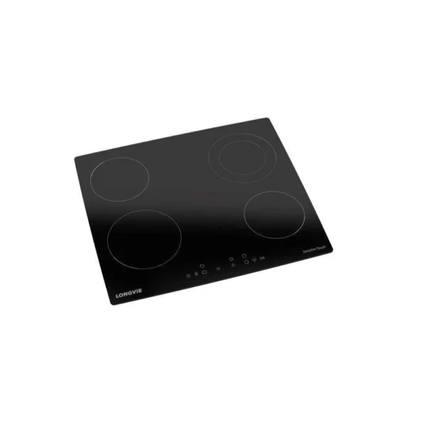 Anafe Vitrocerámico Longvie 4 Zonas con Zona Dual y Timer Sensitive Touch Negro 58 cm – AVST460K
