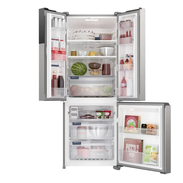 Heladera Electrolux Multidoor No Frost Inverter 523L Gris IM7S
