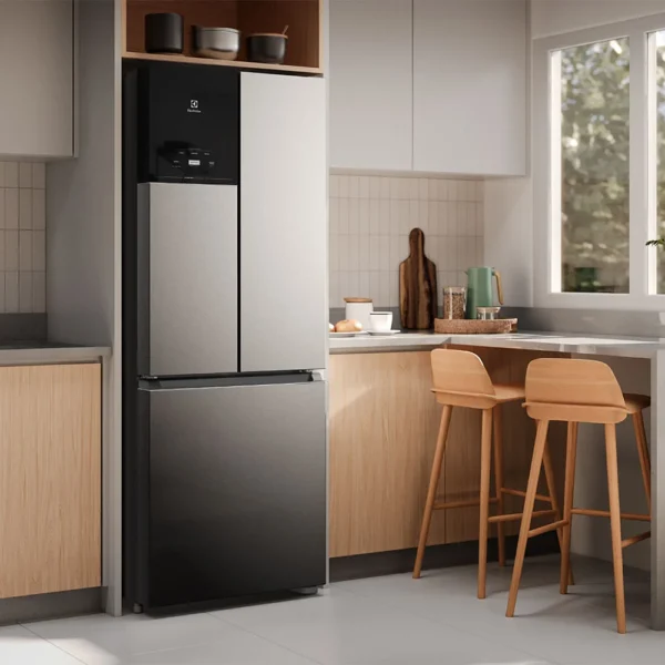 Heladera Electrolux Multidoor No Frost Inverter 523L Gris IM7S