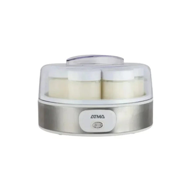 Yogurtera Atma YMAT26N Blanca con 7 Frascos de Vidrio de 150 ml
