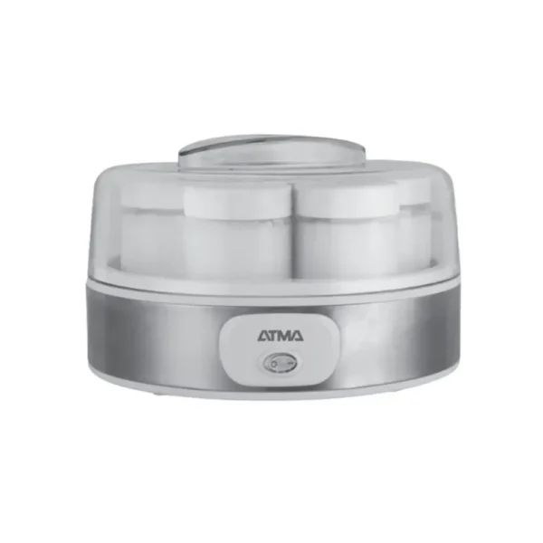 Yogurtera Atma YMAT26N Blanca con 7 Frascos de Vidrio de 150 ml